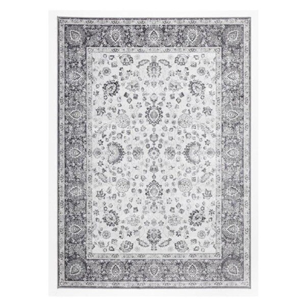 Grey Stunning Vogue Design Rug 100Cmx140Cm