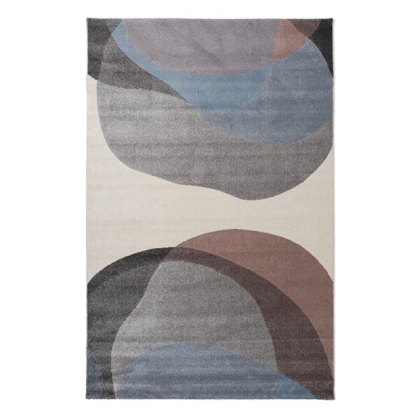 Sevilla Contemporary Rock Rust Rug 240Cmx330Cm