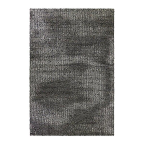 Steel Grey Oscar Sleek Rug 240Cmx340Cm