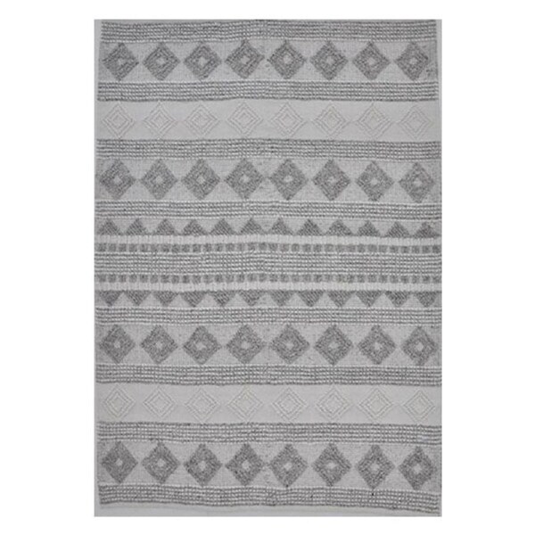 Grey Courtyard Rug 190Cmx285Cm