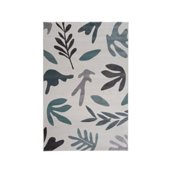Metropolis Fashionable Style Grey Blue Rug 200Cm X 290Cm