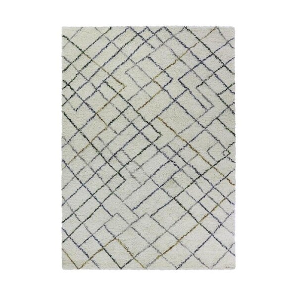 Blanca White Multicolor Rug 160Cmx230Cm