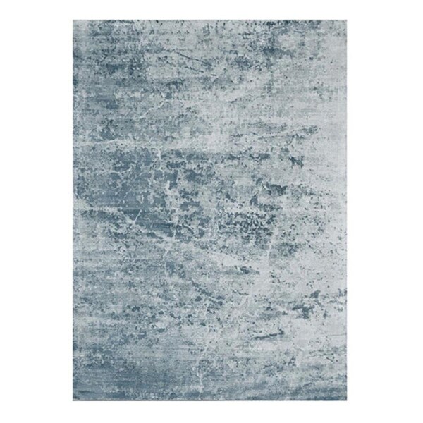 Velvet Ivory Marine Faded Pattern Rug 200Cmx290Cm