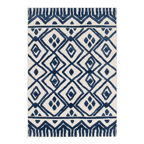 Blue Mambo Natural Rug 160Cmx230Cm