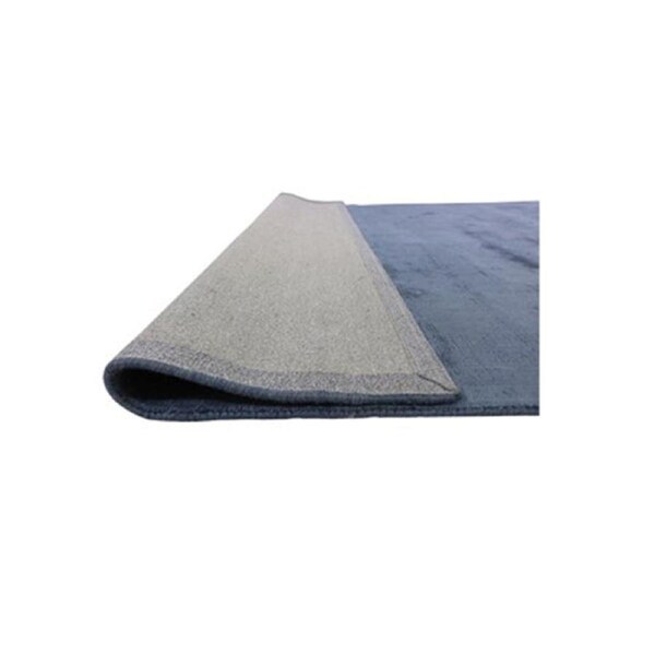 Lustrous Hand Loomed Blue Rug 75 X 125 Cm