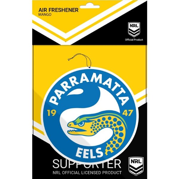 NRL Car Air Freshener - Parramatta Eels - Rugby League