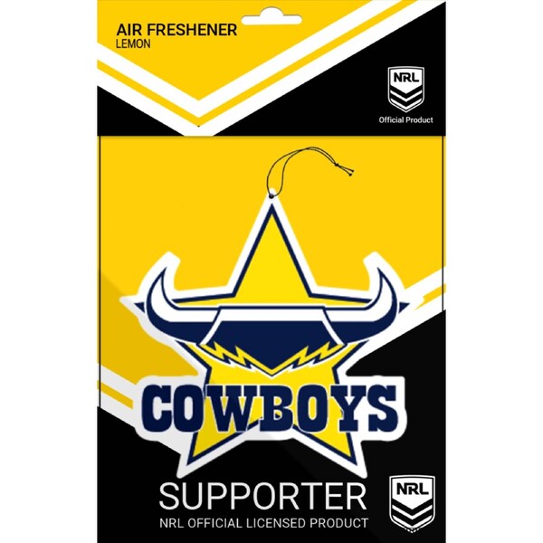 NRL Car Air Freshener - North Queensland Cowboys - Rugby League