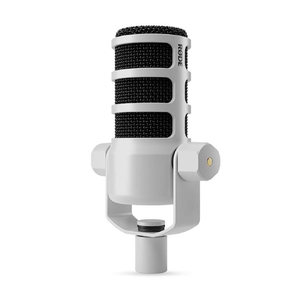 Rode PodMic - Dynamic Podcasting XLR Microphone White