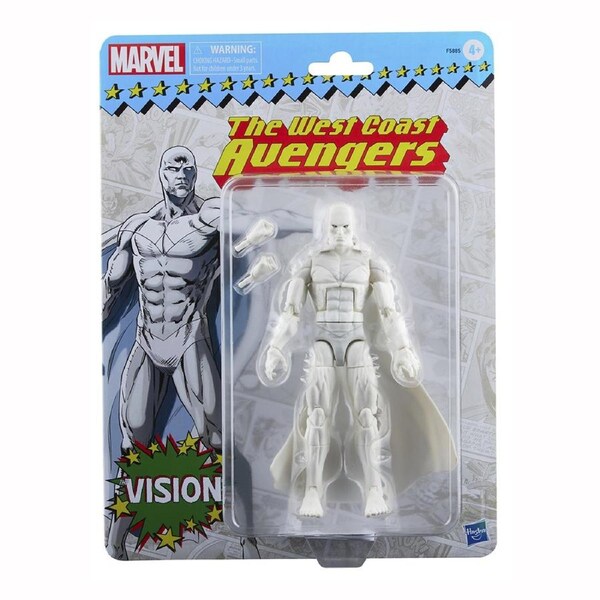 Marvel Legends Retro Series Vision 6 inch The West Coast Avengers Action Figure