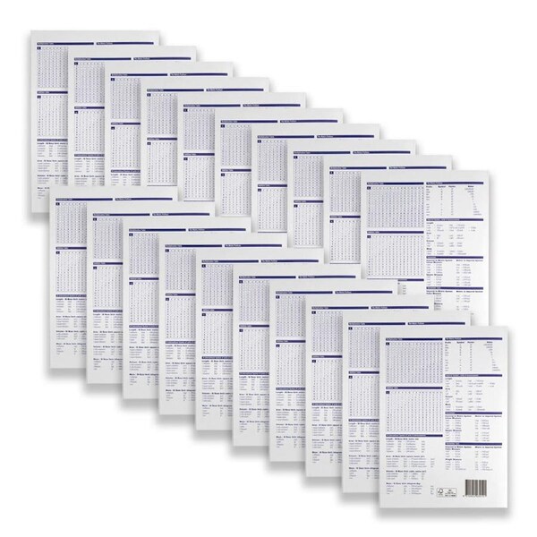 20pc Spirax P118 Exercise Book A4 12mm 48-Pages Writing Notebook Staionery Red