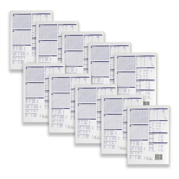 10pc Spirax P119 Exercise Book A4 School Stationery 12mm Ruled 96-Pages Green