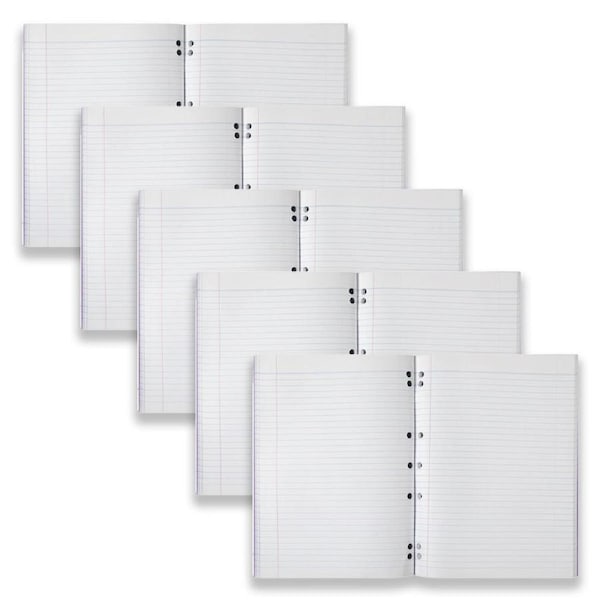 5pc Spirax P128 Binder Book A4 Notebook Stationery 8mm Ruled 192-Pages
