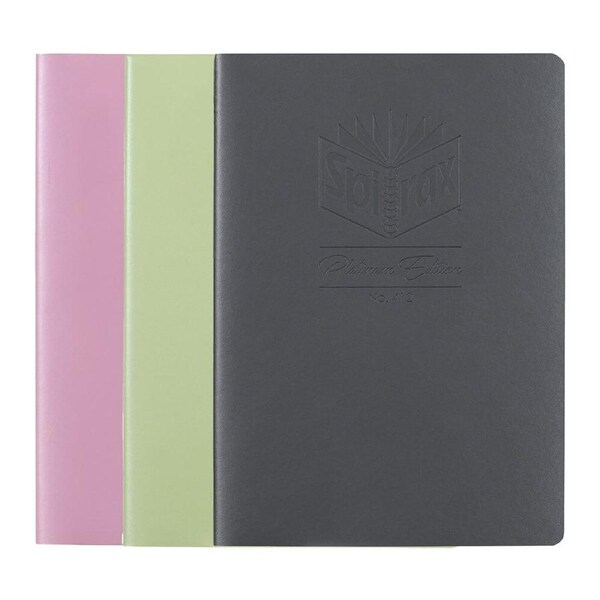 Spirax Platinum A5 Journal Sketchbook/Diary Writing Stationery 96-Pages Assorted
