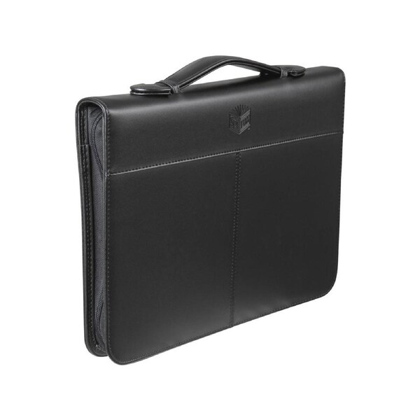 Spirax 4 Ringbinder Zippered A4 Compendium Portfolio Personal Organiser Black