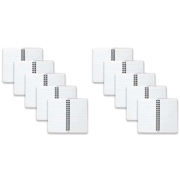 2x 5pc Spirax P561 Notebook 147x87 7mm Ruled Paper 96-Pages Writing Stationery