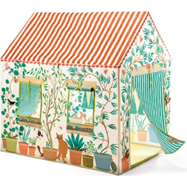 Djeco Maison 52cm Textile Playhouse Kids/Children Outdoor House Play Tent 18m+