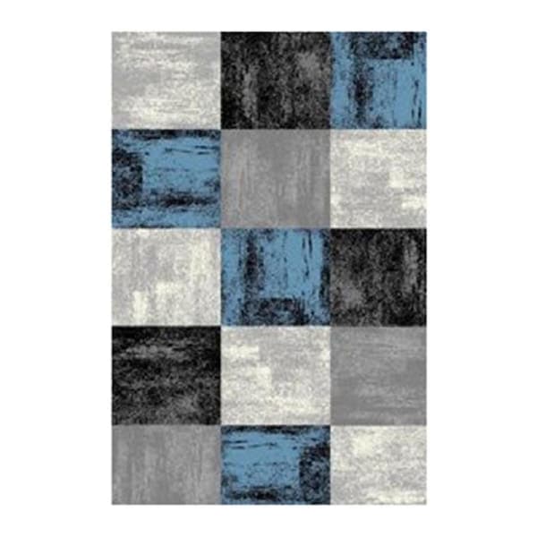 240 X 320Cm Square Blue Base Rug