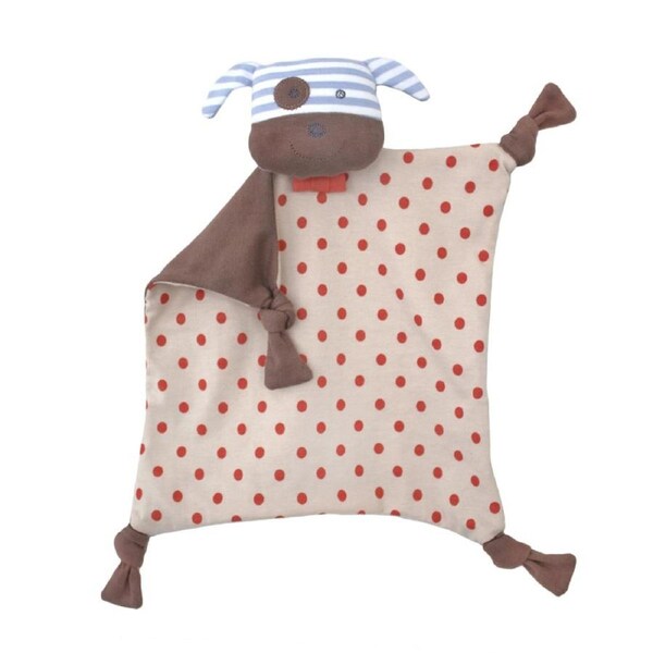 Organic Farm Buddies Cotton 30.5cm Blankie/Blanket Boxer The Dog Baby/Infant 0m+