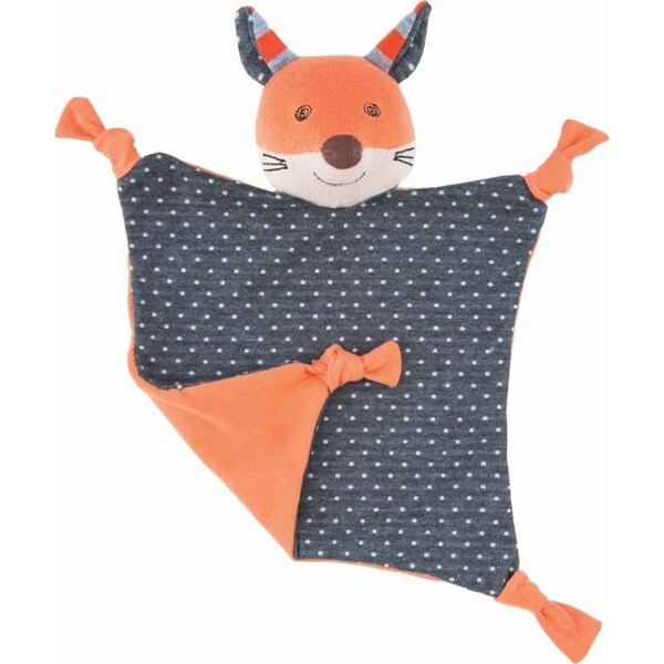 Organic Farm Buddies Cotton 30.5cm Blankie/Blanket Frenchy Fox Baby/Infant 0m+