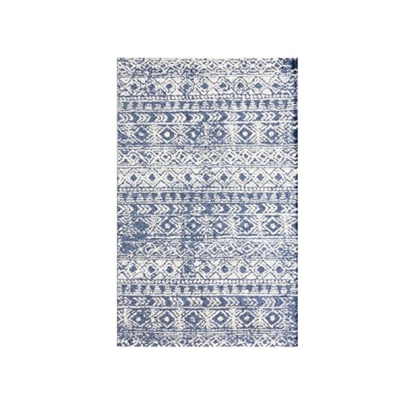 Armada Blue White Rug 80X320Cm