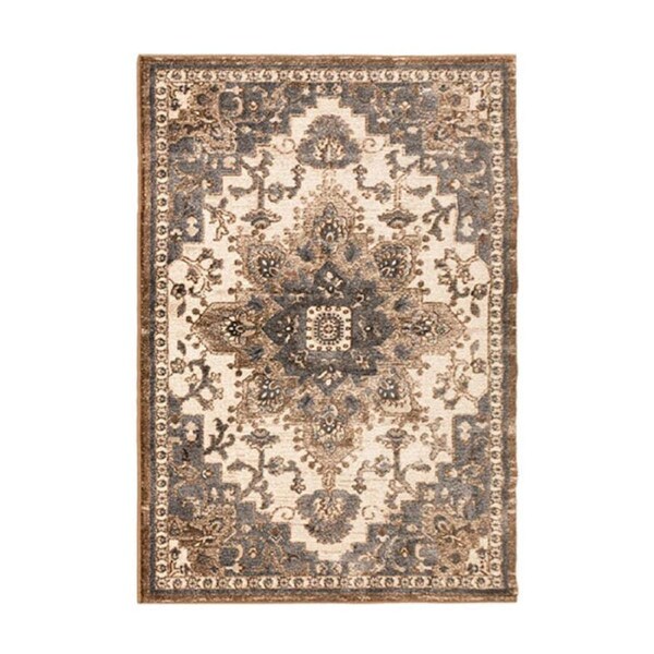 160 X 230Cm Lyka Cream Grey Rug