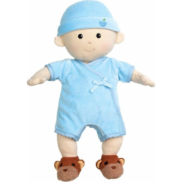 Apple Park Organic Cotton 31cm Baby Doll Boy Infant/Toddler Soft Cuddle Toy 0m+