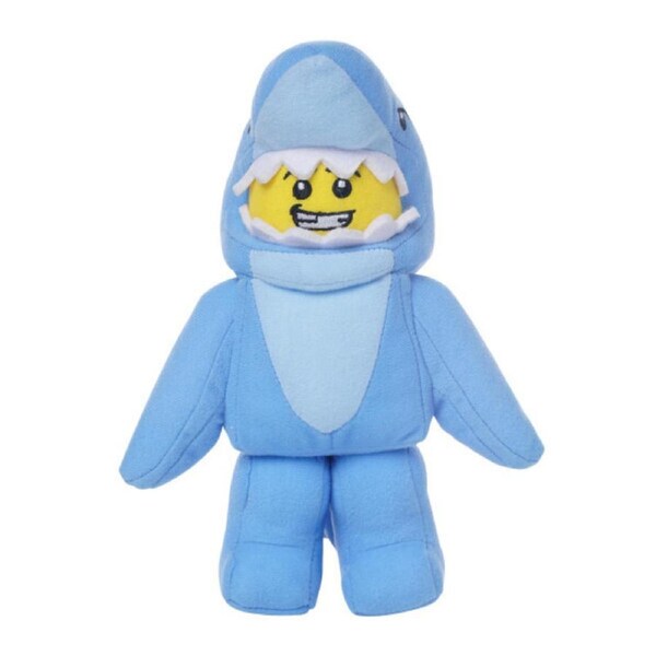 Manhattan Small Lego 23.5cm Shark Guy Soft Stuffed Plush Kids/Children Toy 0+