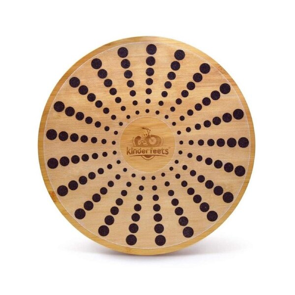 Kinderfeets Bamboo 40cm Balance Disk/Disc Board Fitness/Yoga Exercise Round 3y+