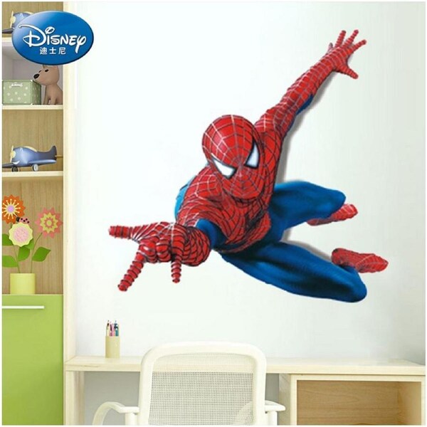 Spiderman Removable Wall Sticker for Kids Room
