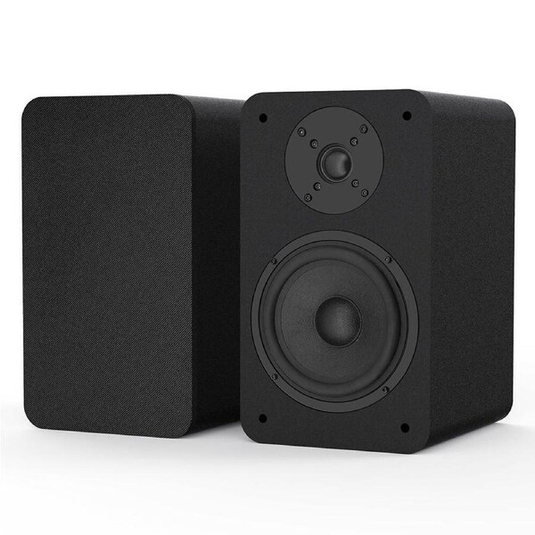 Silcron Purity 2-Way Passive Home Entertainment Bookshelf Speakers - Black