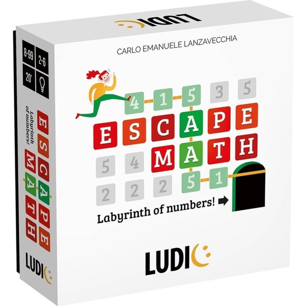 Ludic Escape Maths Kids/Children Educational/Learning Fun Play Tile Game 8y+