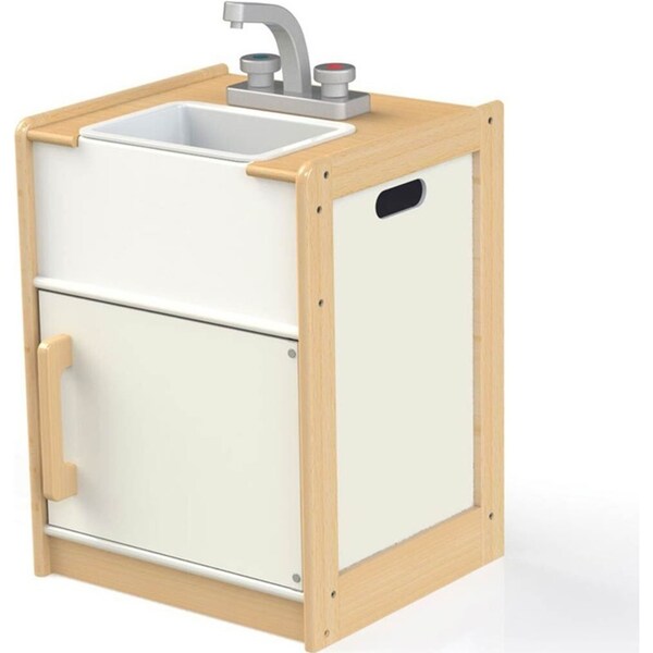 Tidlo Education 54cm Wooden Sink Kids/Children Kitchen Pretend Play Toy 3y+