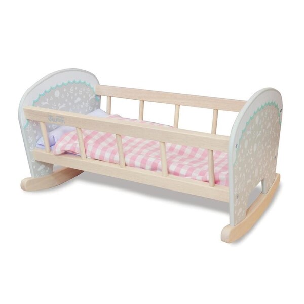 Indigo Jamm Petworth Cradle 48cm Wooden Toy Kids/Children Pretend Play 18m+