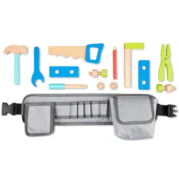 New Classic Toys FSC Tool Belt Set Kids/Children Fun Pretend Toy Play Set 36m+