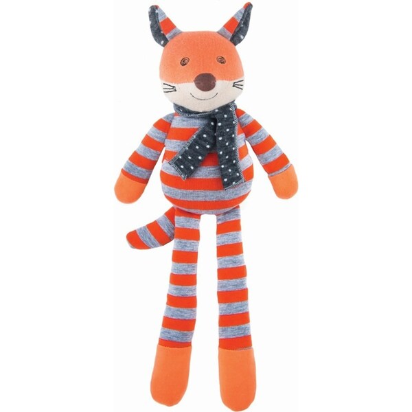 Organic Farm Buddies 35cm Frenchy Fox Plush Toy Kids/Baby Plush Animal Toy 0+