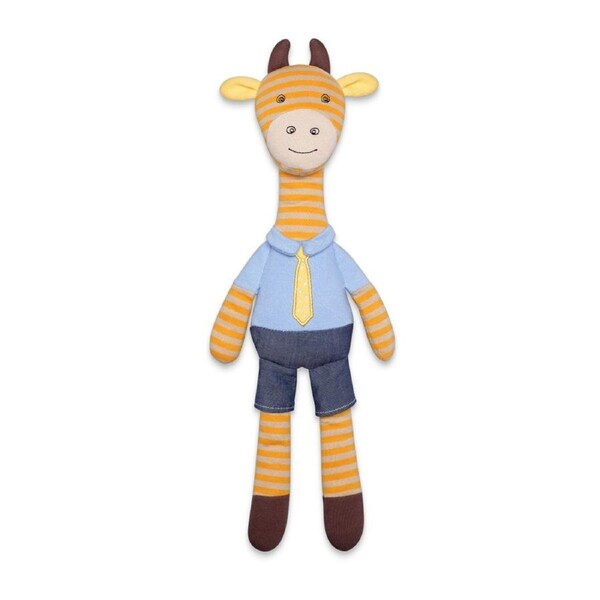 Organic Farm Buddies 35cm George Giraffe Kids/Baby Soft Plush Animal Toy 0+