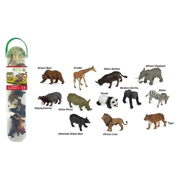 Collecta Gift Set Wildlife Tube 10 Piece