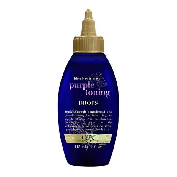 OGX Blonde Enhance + Purple Toning Drops - 118ml