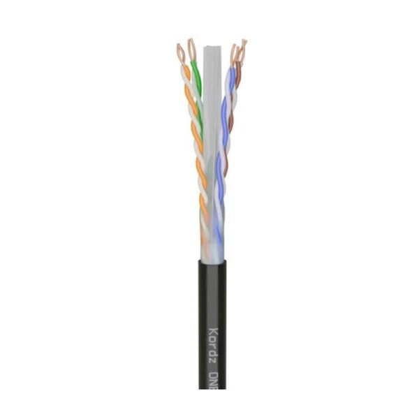 Kordz K14703 Cat6 Outdoor Rated Bulk Gel Filled Network Cable