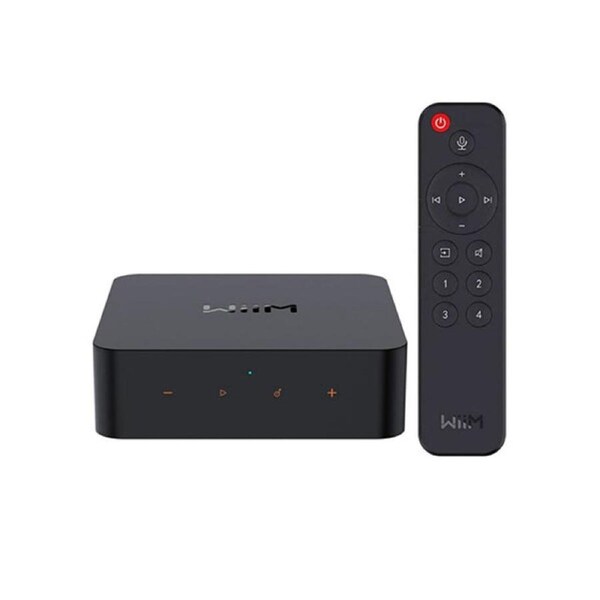 Wiim Pro Plus Wireless Audiophile Streamer With Remote Akm 4493Seq Dac