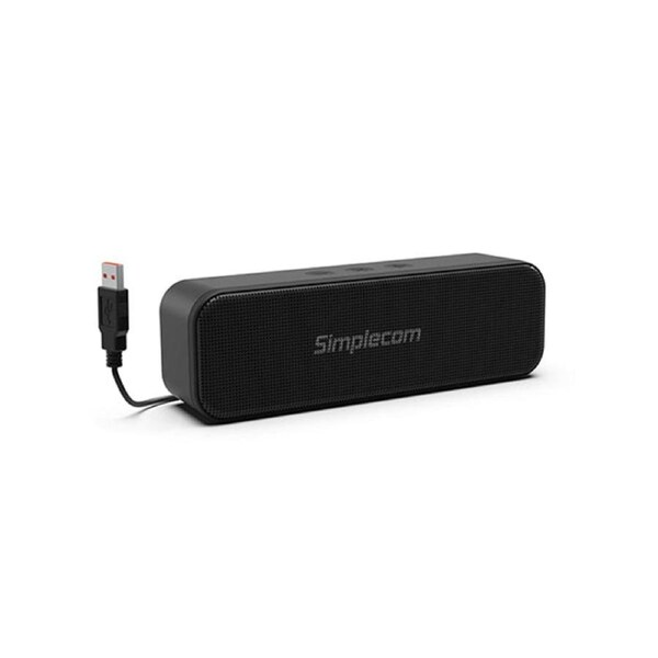 Simplecom Portable Usb Stereo Soundbar Speaker Plug And Play
