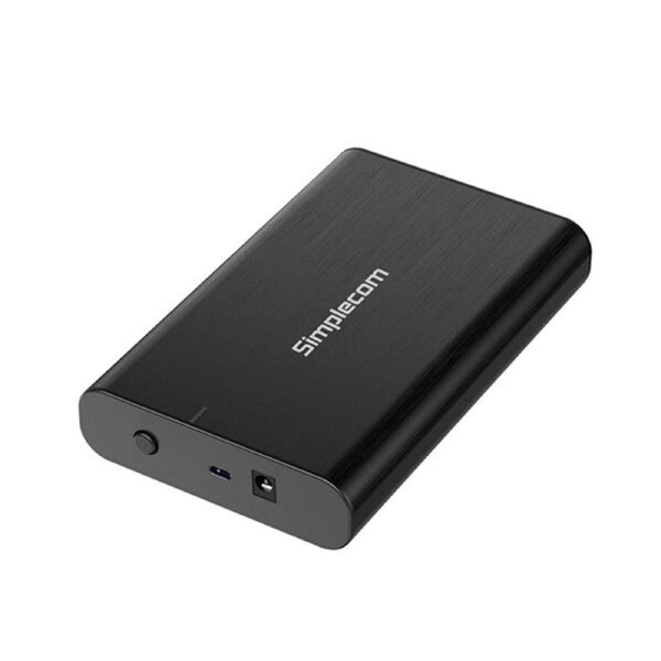 Simplecom Aluminium Sata To Usb C External Hard Drive Enclosure