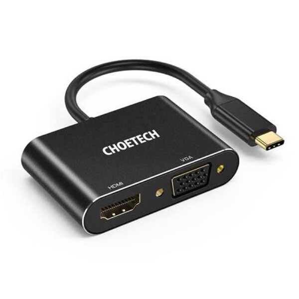 Choetech Usb C To Hdmi Vga Adapter