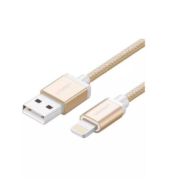 Mfi Certified Ugreen Iphone 8 Charging Cable 1m Gold