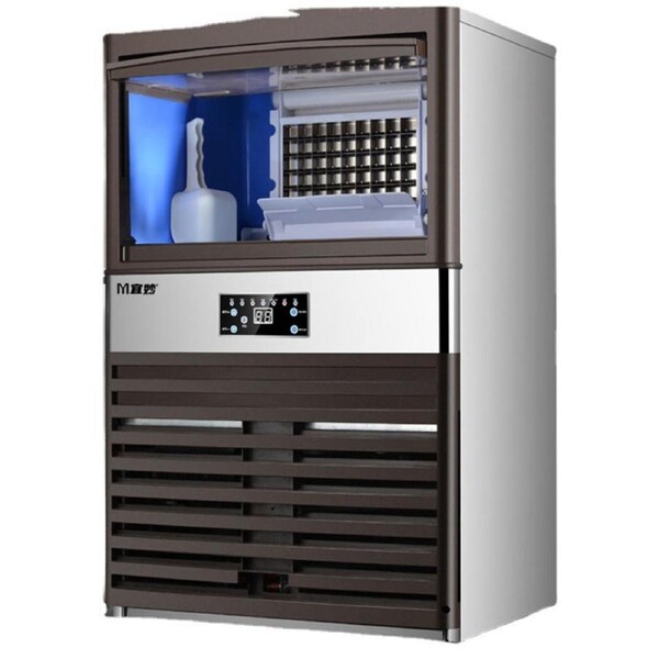 Commercial Ice Maker Machine Ice Cube Tray Stainless Steel 120 kg/24hrs