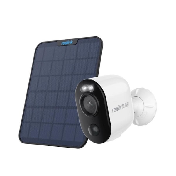 Reolink Smart 4K Standalone Battery/Solar Security Camera with Dual-Band WiFi & Two Way Audio, Argus 3 Ultra+6W Solar Panel