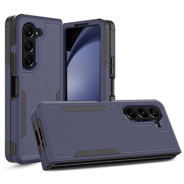 ZUSLAB Rugged Case for Samsung Galaxy Z Fold 6 Case Rugged Defende Protective Heavy Duty Shockproof Dustproof Cover (2024) - Blue