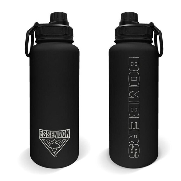 Essendon Bombers AFL Stainless Steel Double Walled Water Drink Bottle