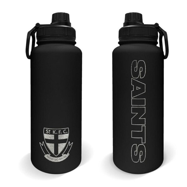 St Kilda Saints AFL Stainless Steel Double Walled Water Drink Bottle