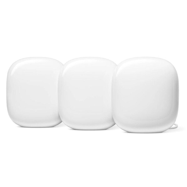 Google Nest Wifi Pro Wi-Fi 6E (3 Pack) - White